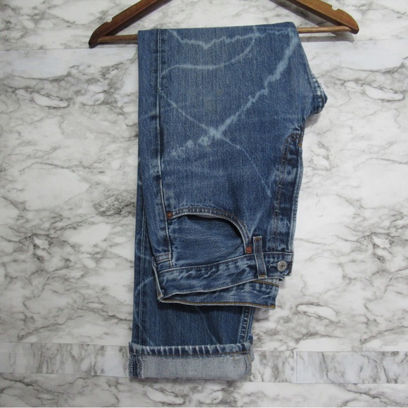 Levi’s Vintage Denim Jeans Bleach Acid Wash Detail Size 27 - Picture 3 of 17